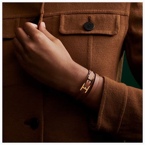 hermes hapi double tour|hermes behapi bracelet.